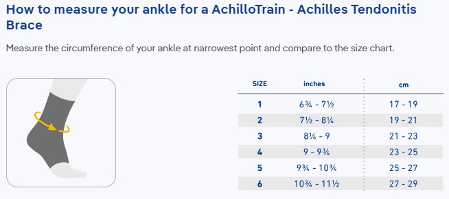 Bauerfeind AchilloTrain® Ankle - Achilles Tendonitis Brace for Pain Relief & Support - 11011014080001