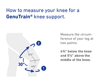 Bauerfeind GenuTrain - Knee Brace - 11041205080000
