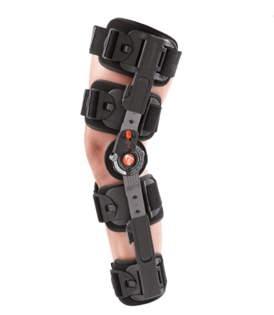 Breg T Scope Premier Knee Brace - Post-Op Hinged ROM Knee Brace for ACL, MCL, Meniscus Recovery - 08814