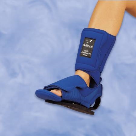 DeRoyal Ankle Contracture Boot w/sole