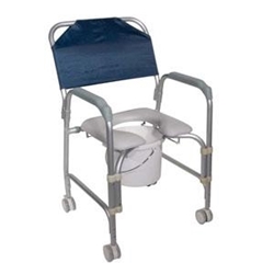 Drive Medical  Aluminum Shower Chair and Commode